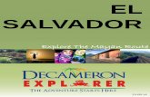 DECAMERON EXPLORER EL SALVADOR INGLÉS 2015
