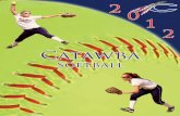 2012 Catawba College Softball Media Guide