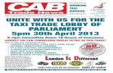 Cab Trade News / April 2013