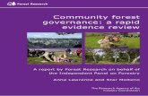 Community Forest Governance
