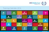 IIR Middle East Training Calendar