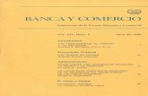 Banca y Comercio Vol. XIX No. 1 Julio 1980