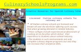 Find Out Licensed Cooking Programs in Italy