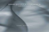 Park Hyatt Experience Argentina / Autumn 2012