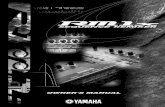Y amaha rm1x owners manual