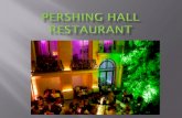 Pershing Hall restaurant