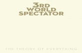 3rd World Spectator - The Theory of Everything (Booklet)
