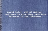 David Safai, CEO Of Mobixa