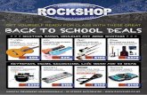 NZ Rockshop Back to School Brochure 2014