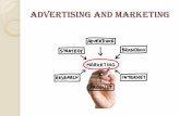 Advertising and Marketing tecniques