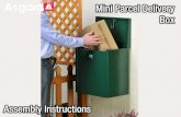 Small Parcel Delivery Box