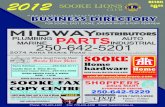2012 Sooke Lions Phone Book