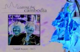 Caring for Cambodia - Annual Report 2013