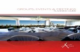 Groups, Events and Meetings Planning Guide