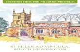 SOUTH NEWINGTON : St Peter Ad Vincula : Pilgrimage Guide