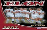 Elon Women's Soccer Media Guide 2007