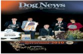 Dog News, November 5, 2010