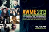 Australasian Worldwide Music Expo : Program Guide