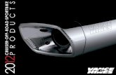 Catalogo V&H Metric Cruiser - Sportbike 2012