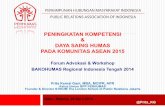 Peningkatan Kompetensi & Daya Saing Humas pada Komunitas ASEAN 2015