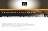 Leveraging Networks