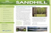 Summer 2011 - The Sandhill Newsletter