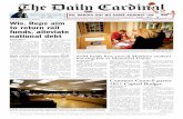 The Daily Cardinal - Wednesday, November 17, 2010