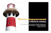 Women Empowerment in the Maritime Industry