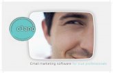 Email Marketing software for the True professionals