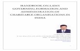 Handbook on Laws Governing Formation and Administrtion of Charitble Organisations in India