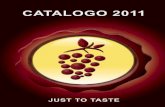 CATALOGO JUST TO TASTE 2011