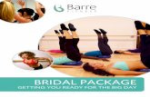Barre Bridal Package