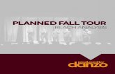 Planned Fall Tour Logistics Package