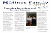 Mines Family Matters newsletter