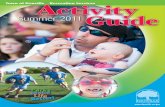 Town of Danville Recreation Activity Guide Summer 2011