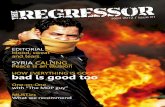 The Regressor | September, Issue 1