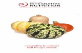 Integrative Nutrition: Fall Recipe eBook