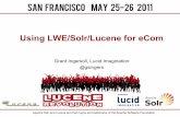 Ingersoll Grant - Using LWE Solr Lucene for eCom