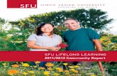 SFU Lifelong Learning Community Report 2011–2012