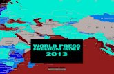 2013 World Press Freedom Index