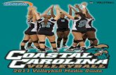2011 Coastal Carolina Volleyball Media Guide