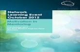 Network Learning Event Evaluation