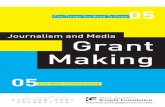 Journalism and Media Grant Making: Five things you need to know, five ways to get started