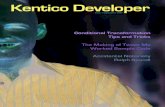 Kentico Developer Issue 1