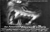 An American Werewolf in Paris Press Book