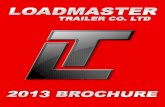 Loadmaster Trailer Co. LTD  - 2013 Brochure