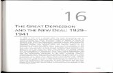 The Great Depression and the New Deal: 1929-41