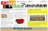 Que Pasa Newsletter 2011