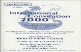 International 2000-7-21 Leads Club International Convention