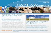 CAPLAW Update Newsletter, Summer 2012